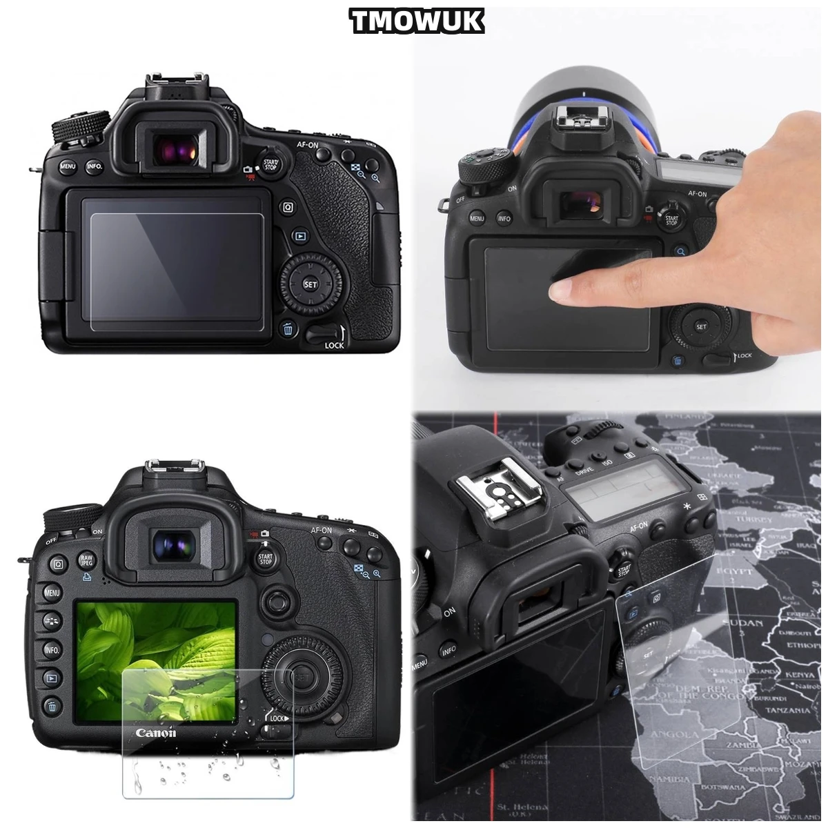 

For Canon 650D Tempered Glass LCD Film Screen Protector 9H Hardness HD Clear Anti-Scratch