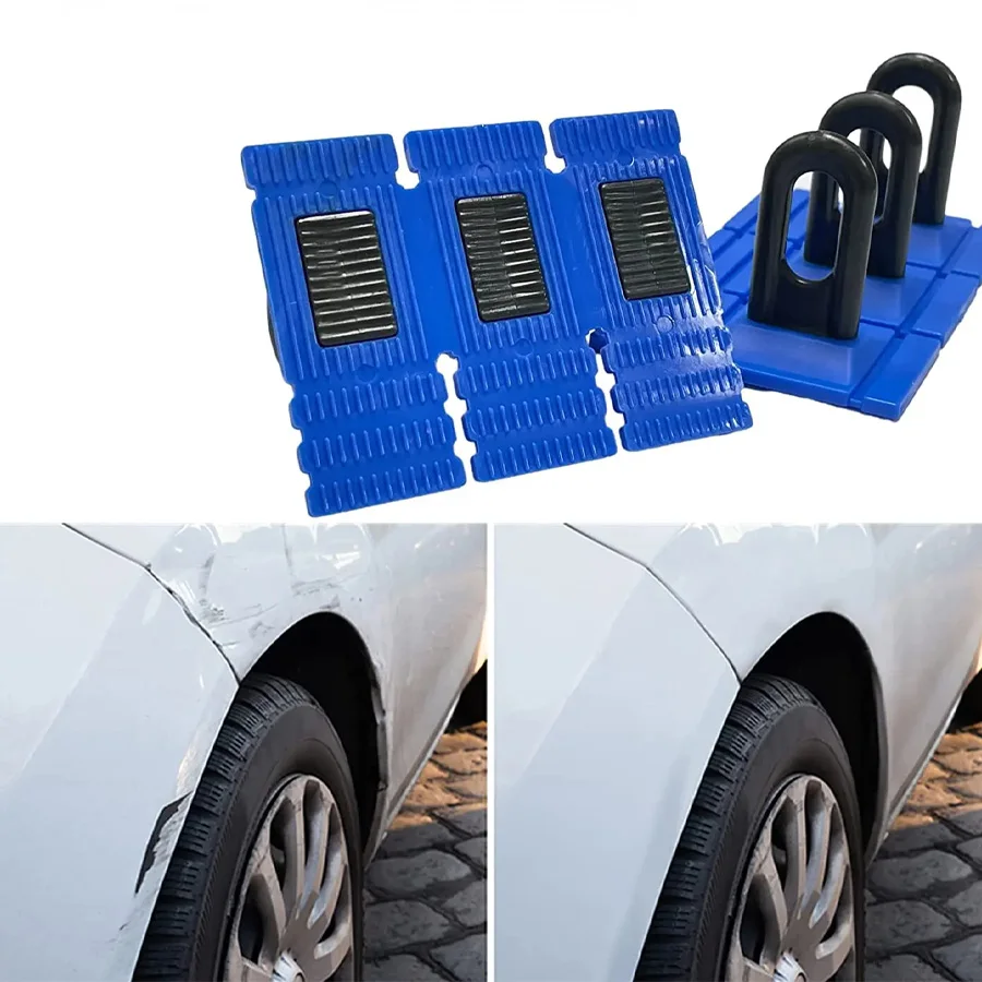 New Car Dent Repair Tool Auto Dent Puller Kit Heavy Duty Cars Body Dent Remover Glue Pulling Tabs Blue Pull Tools