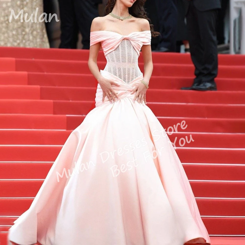 

Customized Long Celebrity Evening Dresses for Special Occasions Floor-Length Court Train Ball Gown Women Gala Party Dress 2025
