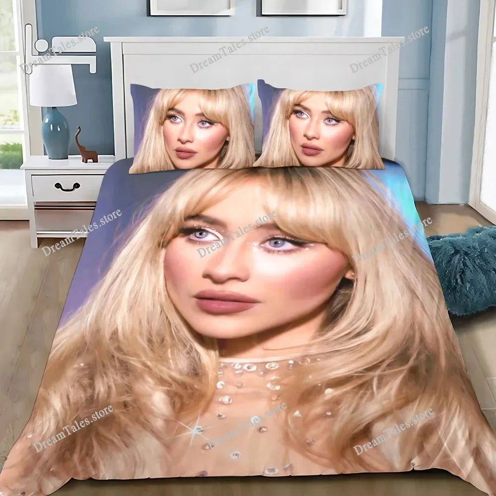 

Sabrina CarpenterS Duvet Cover Pillowcase Bedding Set Adult Boy Girl Bedroom Decoration Children Gift Single Double Large Size36