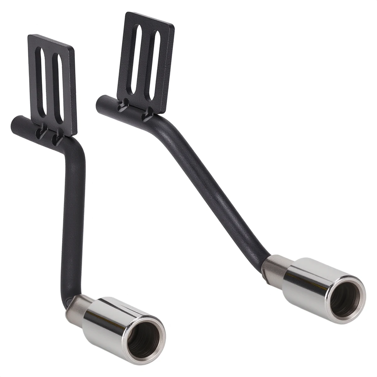 Metal RC Car Simulation Exhaust Pipe 1Pair For 1/10 SCX10 RC Crawler Car Decorative Accessories Upgrade Parts