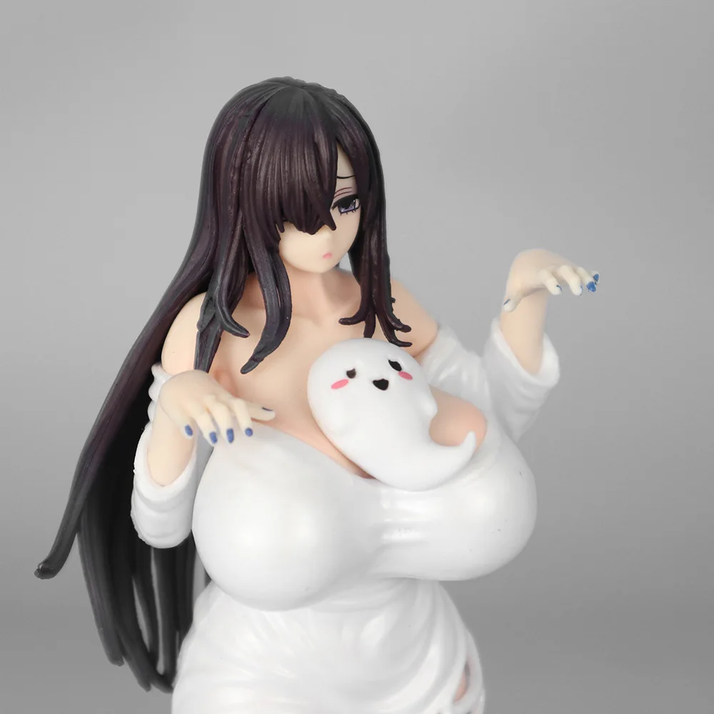 19.5cm Ghost Bride Standing Position Cartoon Girl Figure Model Statue Collection Desktop Decoration Ornament Toys Gifts view 5