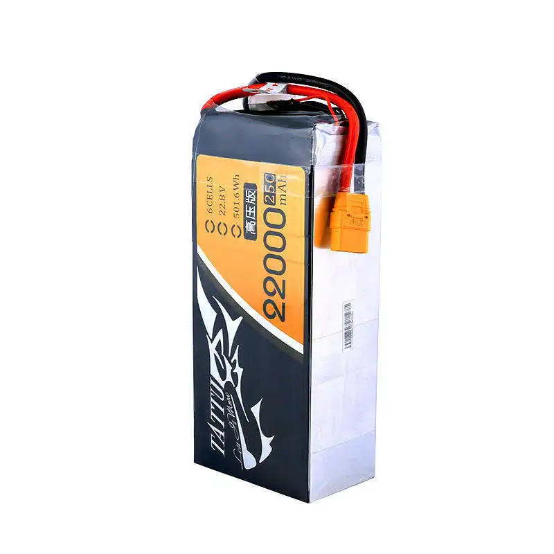 High Quality Tattu 22.2v 22000mah Lithium Battery For Agricultural