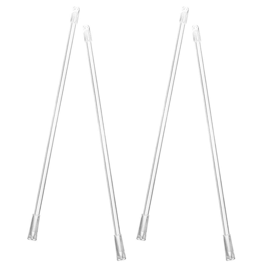 

4pcs Inch Fiberglass Rods Fiberglass Blind Rod Curtain Accessories Window Blinds Tilt Wand Hooks Replacement Parts Hardware