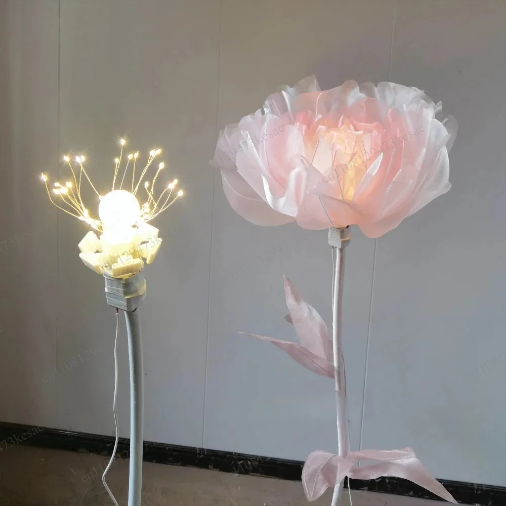 Automatic Flower Blooming Motor | DIY Mechanical Petal Open & Close Device | Luminous Artificial Flower Actuator