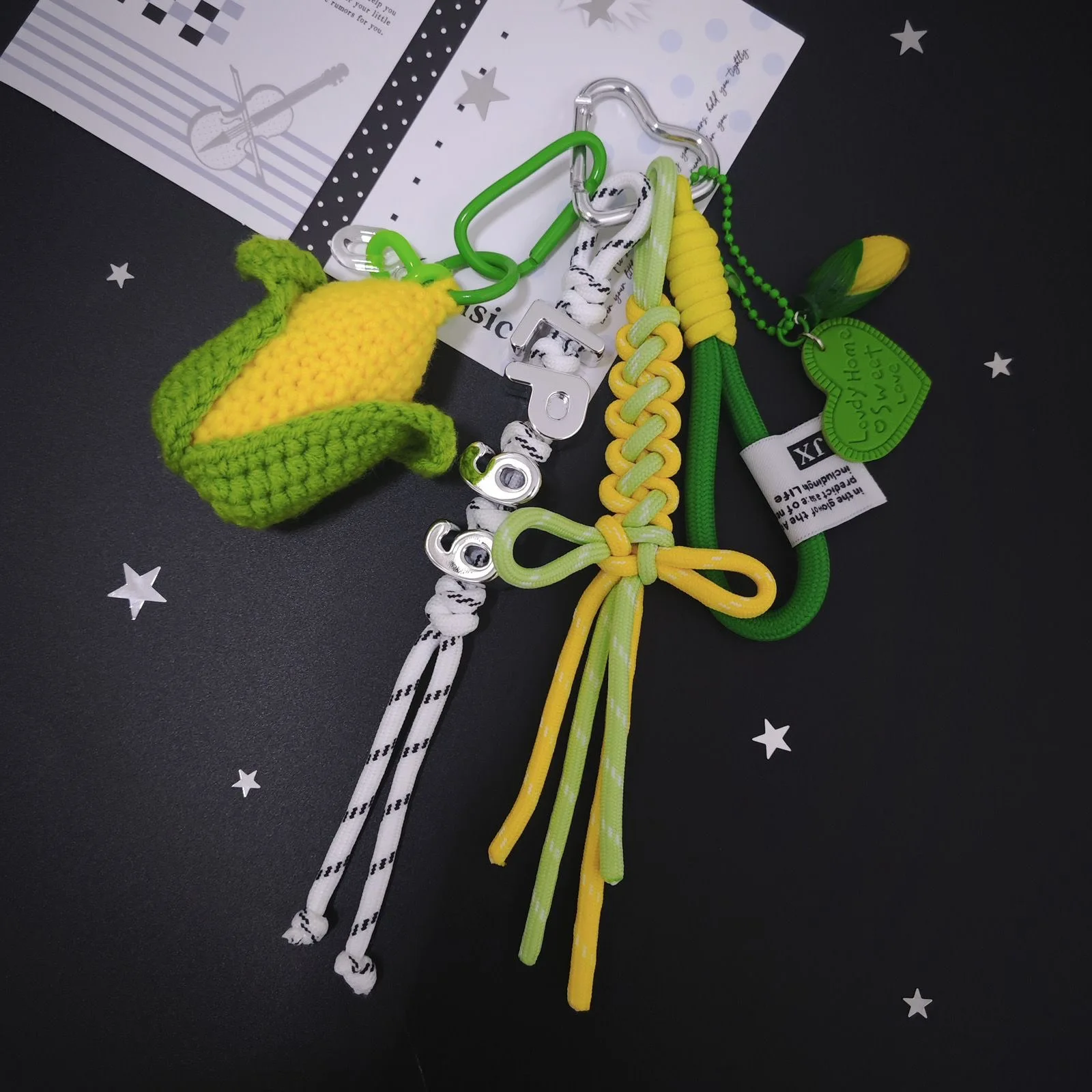 

Xu, you, Yu, Sheng, Ziyu, Tian, Xu, Ning, support, schoolbag, backpack, Leibing, pendant, keychain, sweet corn,Leibing, material