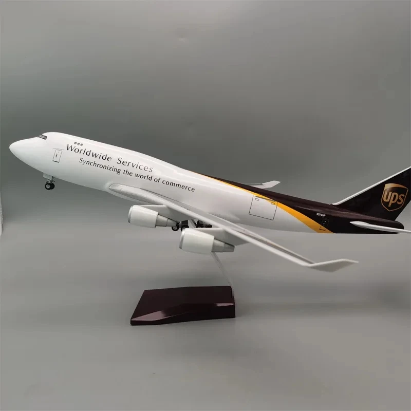 1:160 Scale Model Boeing 747-400 Civil Aviation Cargo Airplane Aircraft Airlines Collection Toys Display For Fan Decoration Gift