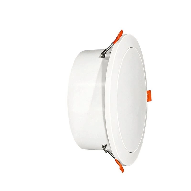 T19C Round Ceiling Ventilation Grille 200Mm For Air Vent Cover With Spring Clip& Mesh Screen White For Air System& HVAC