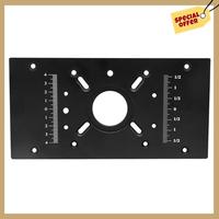 Classy-Router Table Insert Plate Router Lift Kit - Woodworking Router Lift Flip Plate For 65Mm Motor Trimming Machine