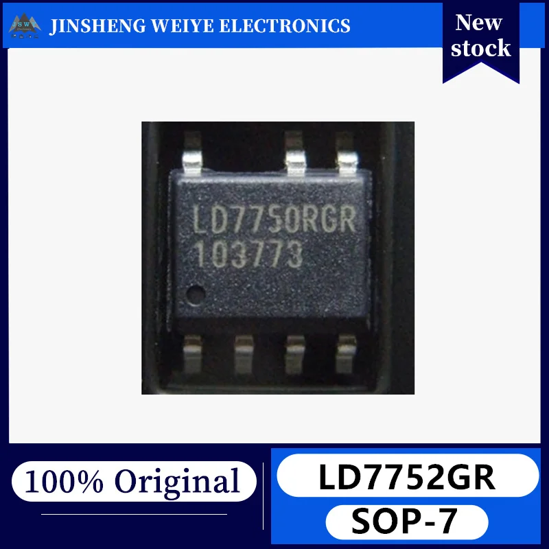 (10/50 pieces) LD7752GR LD7752 SOP-7 AC-DC controller and regulator chip, brand new, original, in stock.