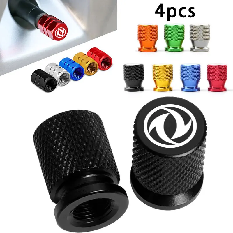 Para dongfeng dfm fengxing s50 ix5 a9 a60 a30 ax4 ax7 glória tampas da válvula do pneu da roda do carro tampas da haste do pneu airdust à prova dwaterproof água