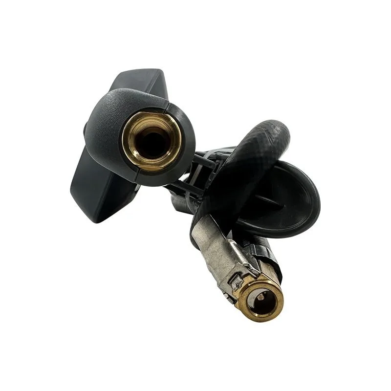PCL high-precision digital display automotive tire inflator shockproof LCD tire pressure inflator gauge