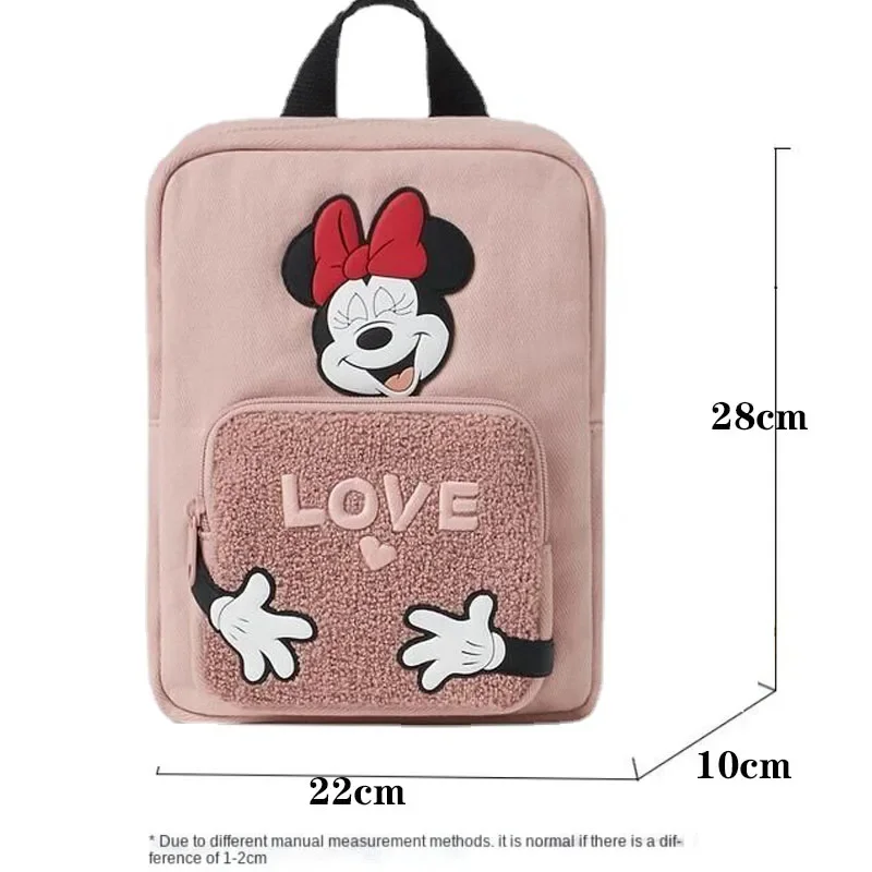 Disney Mickey Backpack Trendy Casual Children\'s Schoolbag Backpack Cartoon Fashion Kindergarten Children\'s Schoolbag