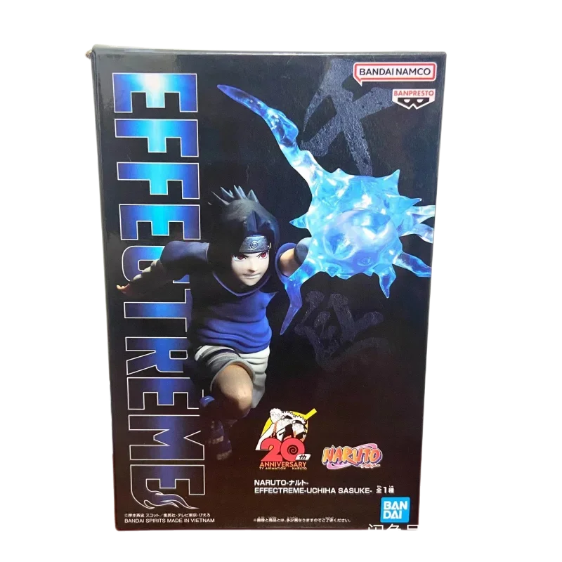Bandai Original NARUTO Anime Figur EFFECTREME Uchiha Sasuke Action-figuren Spielzeug für Kinder Geschenk Sammeln Modell Ornamente