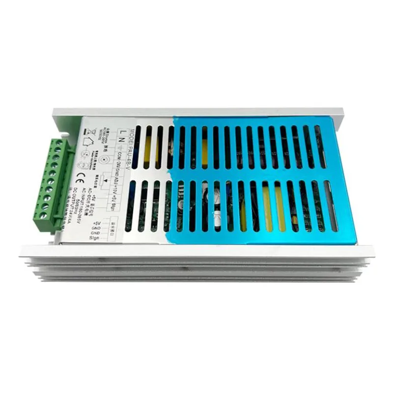PAU-4B-V AC220V Magnetic Particle Clutch Brake Split Tension Controller Kit Potentiometer Display Meter