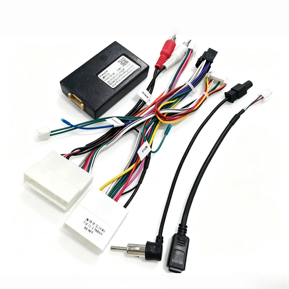 SWC Plug& Play Android Radio 16 Pin Cable Canbus For Renault master 2022/Dacia Sandero 2021/Dacia Stepway 2024 Multimedia Player
