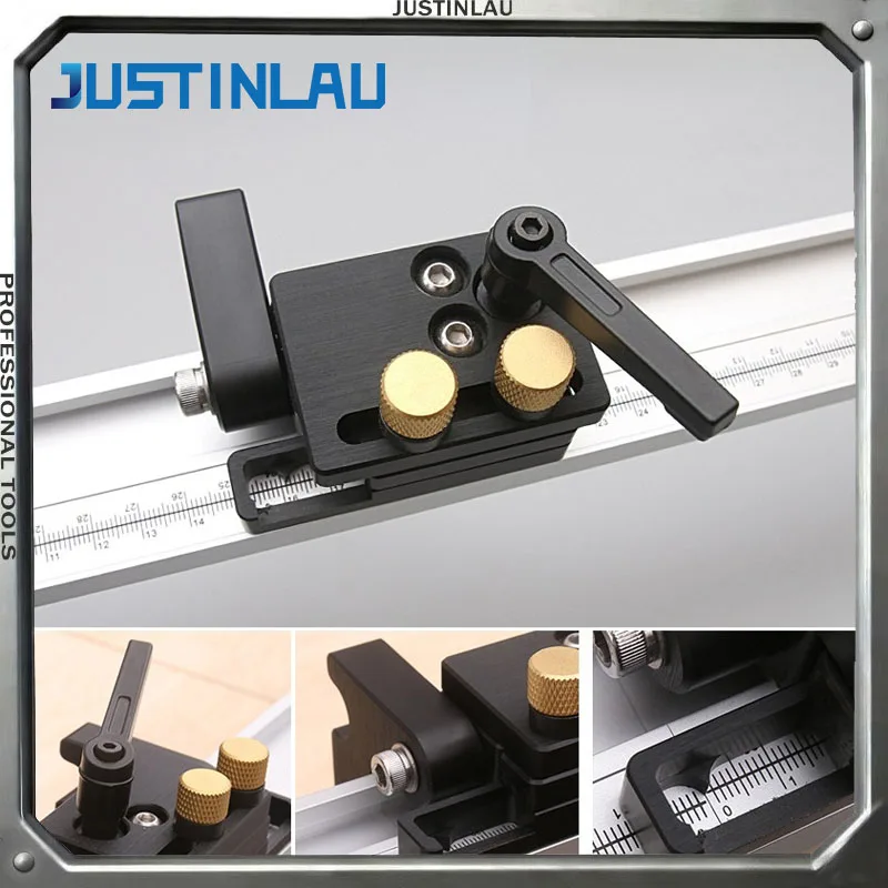 1PC Woodworking Extended T-shaped Groove Oblique Cut Track Block Suitable for T-shaped Groove T-shaped Track Woodworking Tools