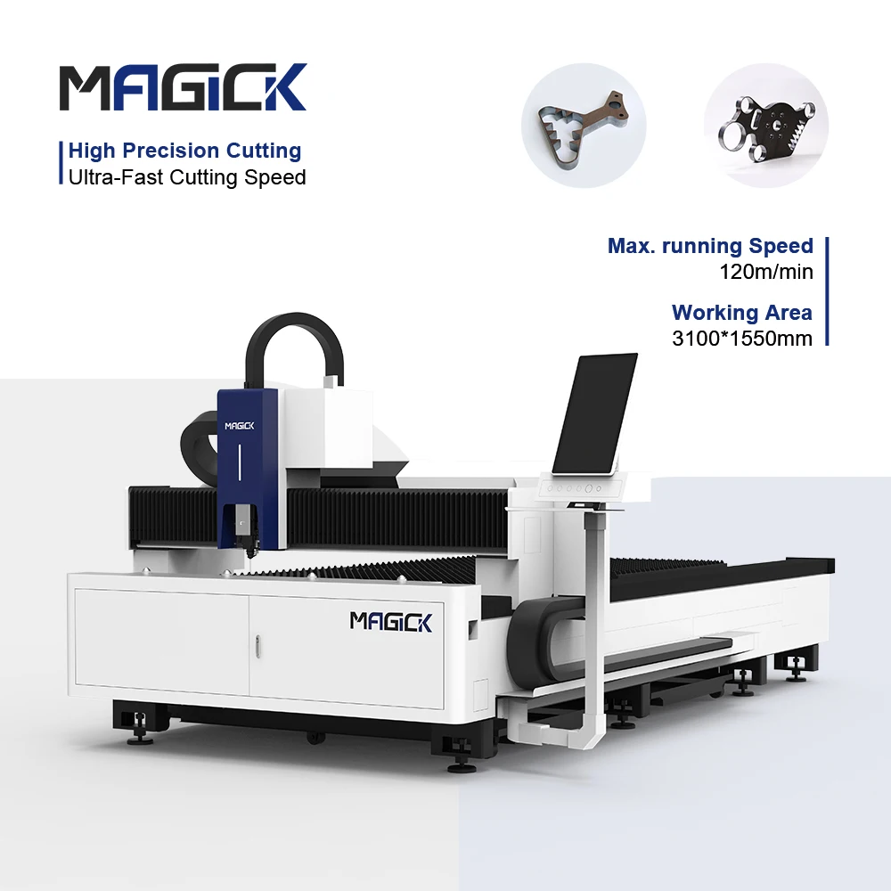 

Easy Operation 3000*1500 Single Platform Fiber Laser Cutting Machine for Sale