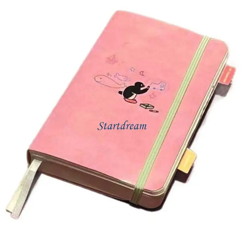 Multipurpose Leather Notebook 360 Pages Writing Notepads Portable Journal For Note Taking Sketching Art Illustrations K92C
