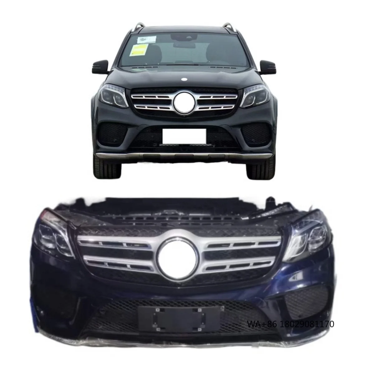 

Комплект кузова, качественный комплект переднего и заднего бампера GLS166, комплект из АБС-пластика для обновления GLS, замена нижнего положения