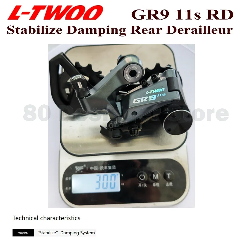 LTWOO Hydraulic 11s GR9 1X11 Speed Gravel Bike GR9 Rear Derailleur GR9 1x11S, GR9 11S Alloy Rear Derailleur