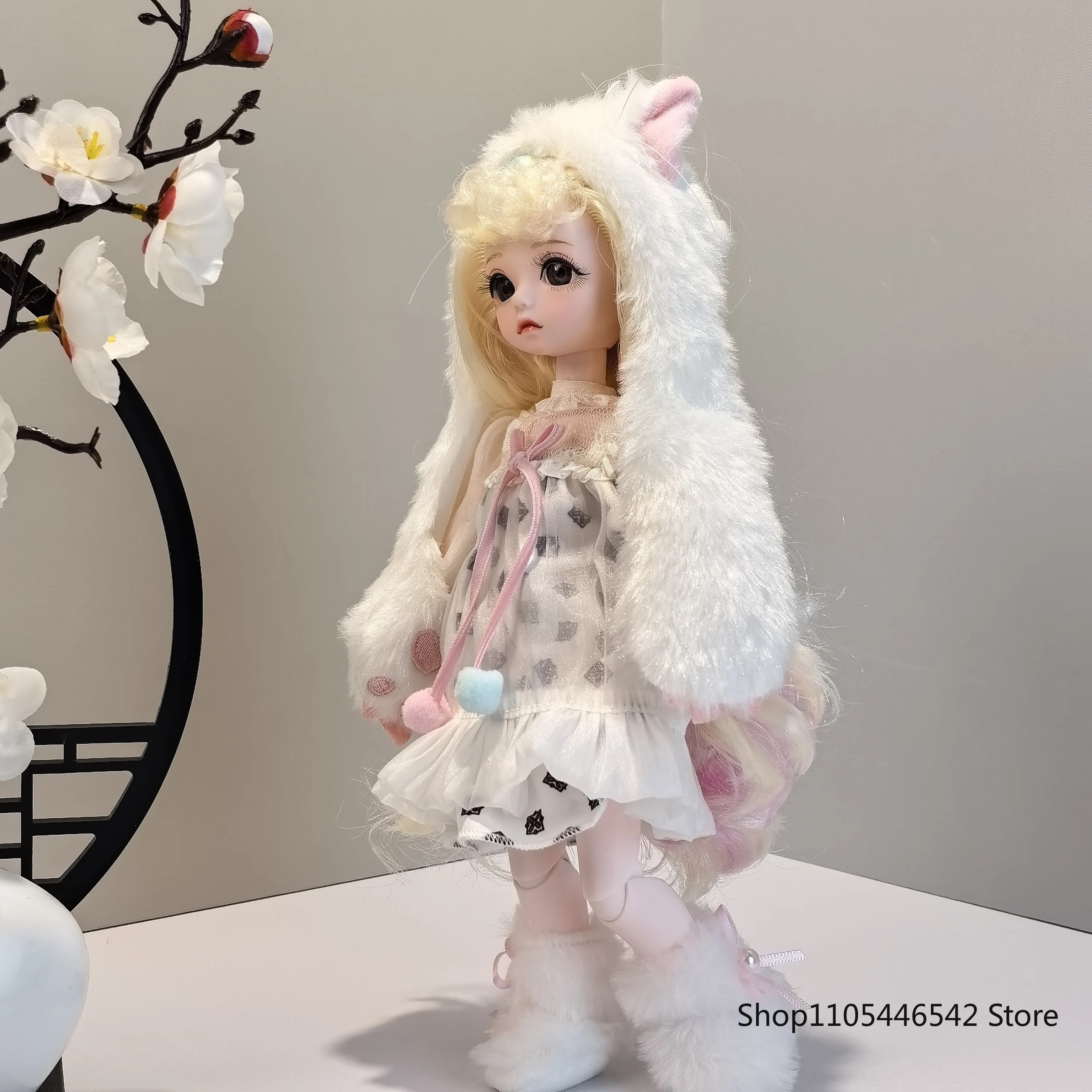 

DBS DREAM FAIRY 1/6 bjd mechanical doll joint body including clothes and shoes 30cm anime doll girls gift