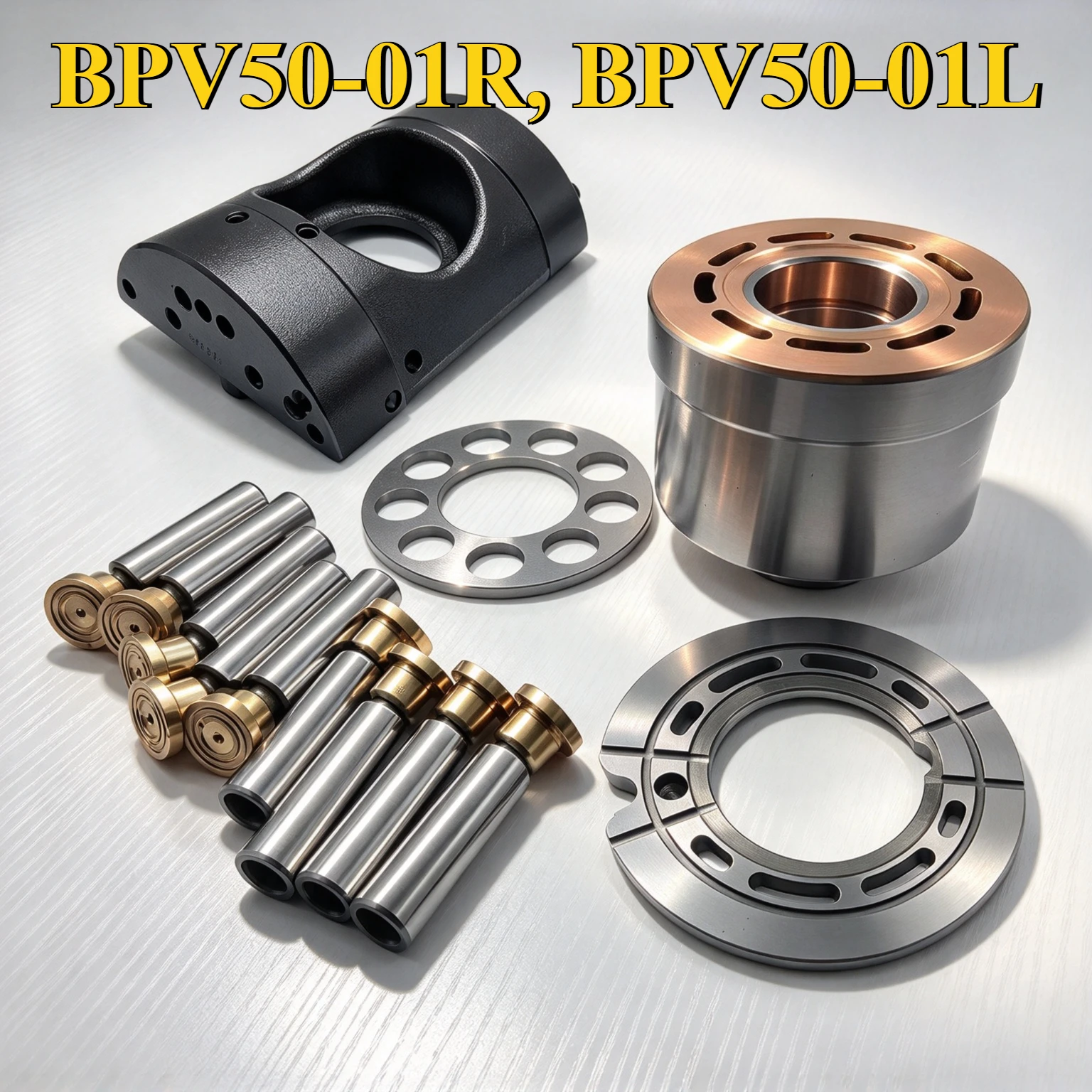 BPV50 Rotor Set Kit Is Suitable for BPV50-01R, BPV50-01L Piston Pump Repair Kit Pump Parts