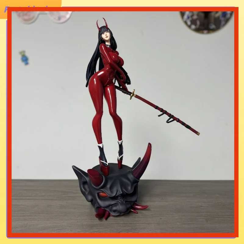 

2025 Senji Muramasa, масштаб 1/4, 55 см, большая красивая фигурка девушки с основанием, ПВХ, аниме-статуя, украшение для рабочего стола, подарок ​ ​
