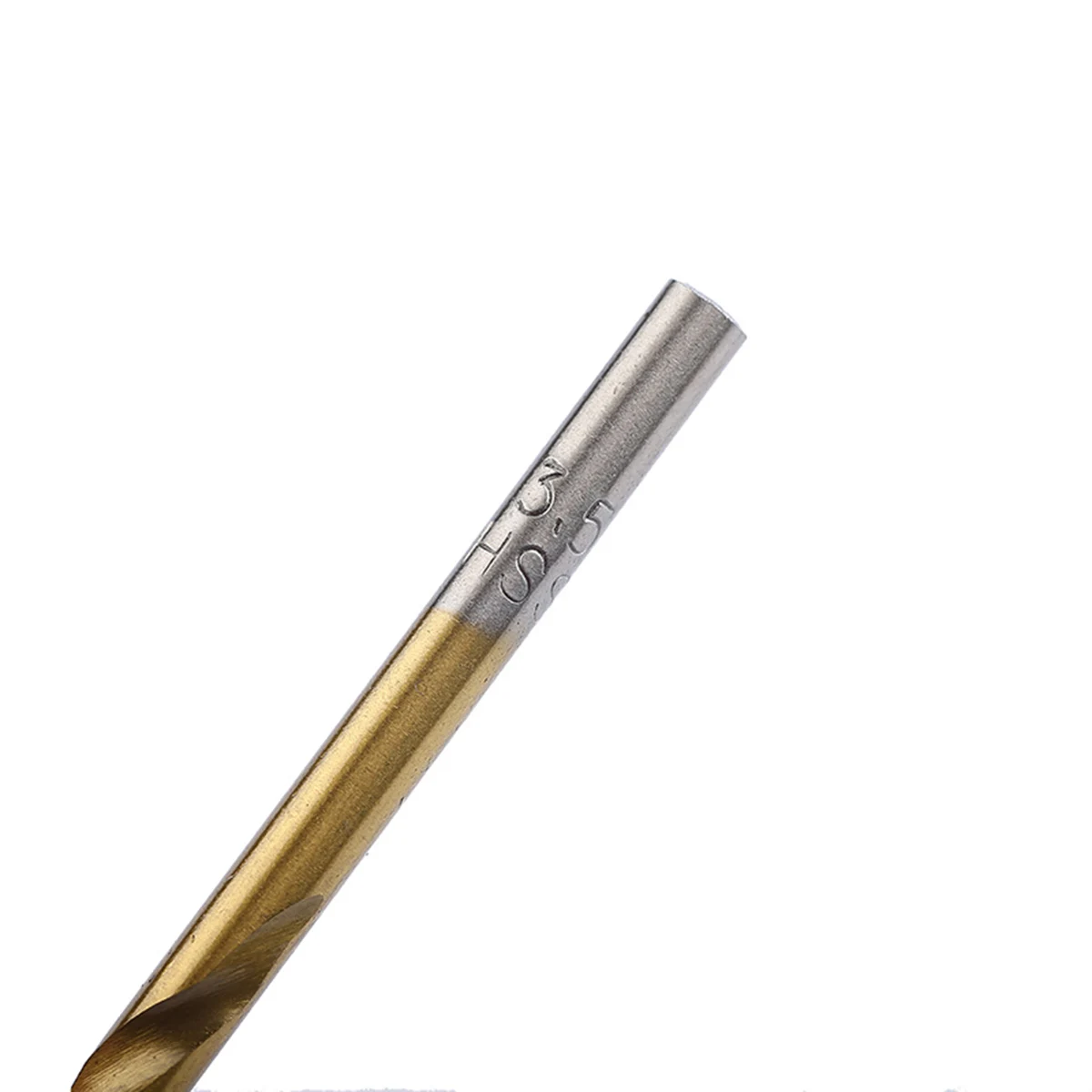 

50pcs Titanium Coated Drill Bits Set 1-3Mm For Wood Plastic Metal Pcb Fiberglass Heavy Duty Home Diy
