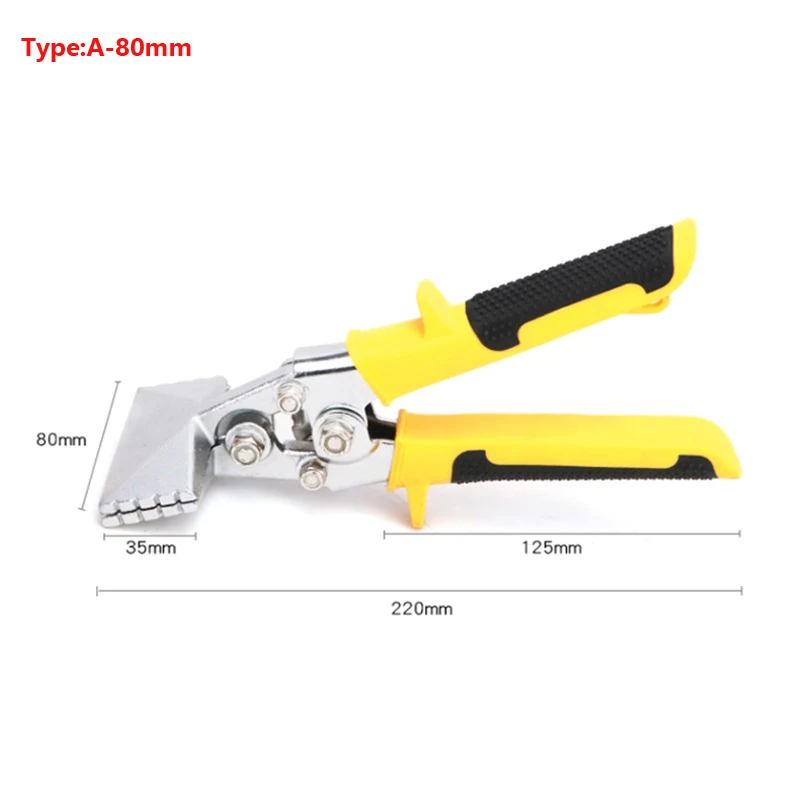 1PC Sheet Metal  Bending Pliers Hand Seamer Wide Jaw Straight 80mm Elbow 80mm or Straight 150mm Tool for Welding Tools Clamps