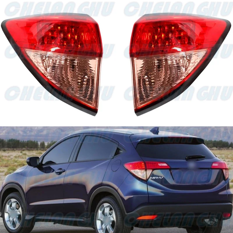 

LED Pair Left+Right Outer Side Tail Lamp Rear Light With Bulbs 33502-T7S-A01 33552-T7S-A01 For Honda HRV 2016 2017 2018