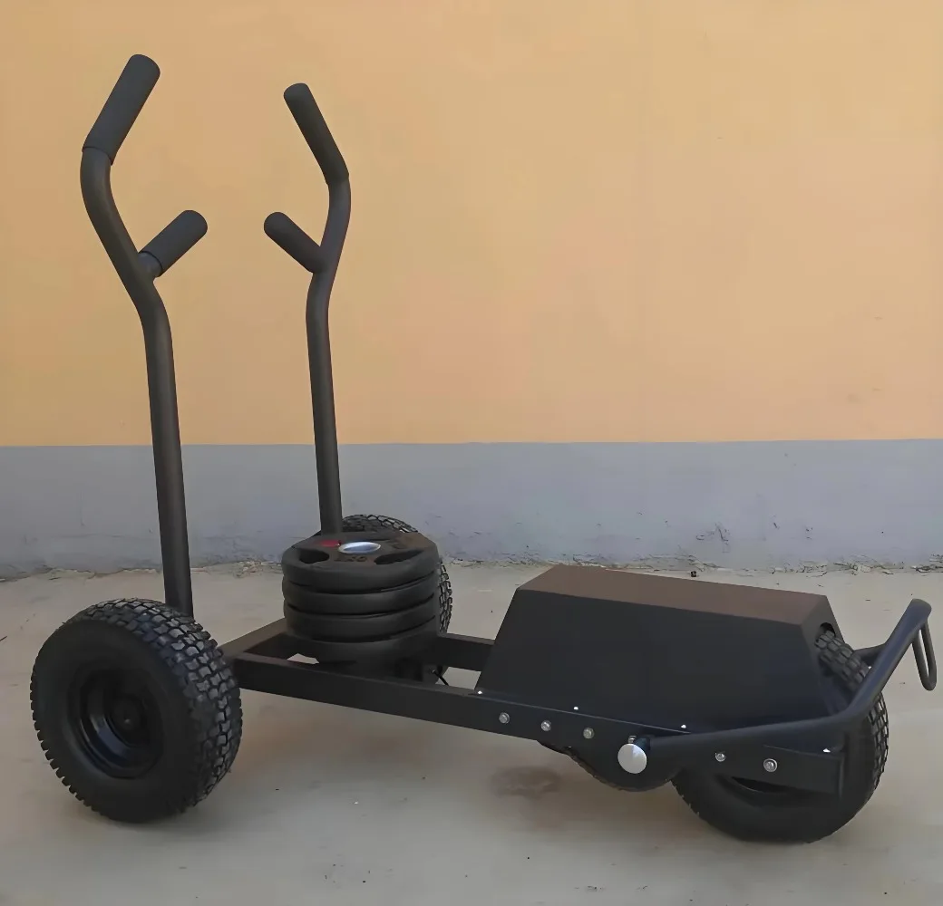 Commercial Gym Equipment Adjustable Weight Cardio Training Sled Car Tank Sled with Resistance