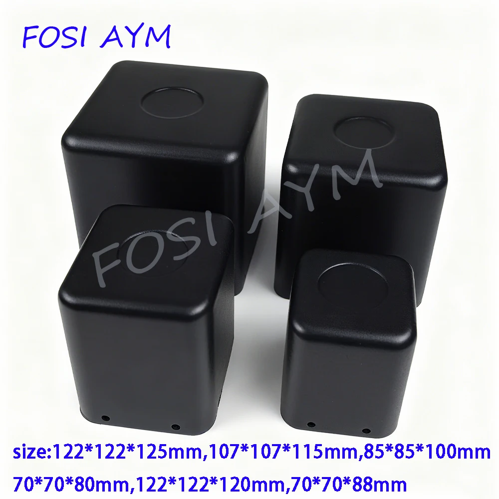 

107*107*115mm Steel Transformer Cover Shielded Cow Protective Cover Suitable for Vacuum Tube Amplifier Audio Chassis Shell DIY