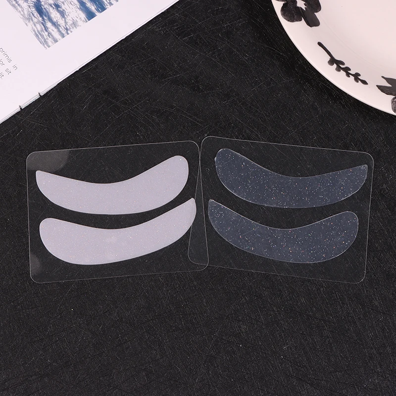 1 par de extensão de cílios de silicone sob almofadas para os olhos enxertada lash lift perm ferramentas reutilizáveis enxertia de cílios adesivo para os olhos