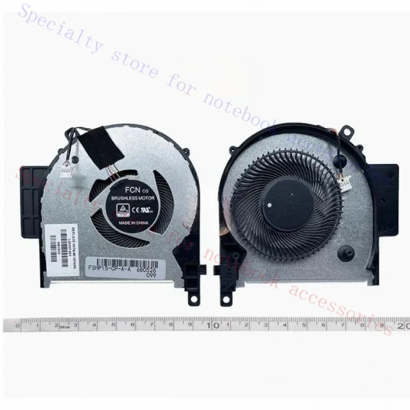 A+  Laptop cpu cooling fan for hp ENVY X360 15-CN 15-CP TPN-W134 TPN-W135