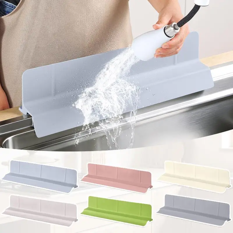 Multiple Purpose Elastomer Water Dam Guard Flexible Seal Ribbon For Kitchen Bathroom Sink Unequipped RequiredBH-ELEVEN