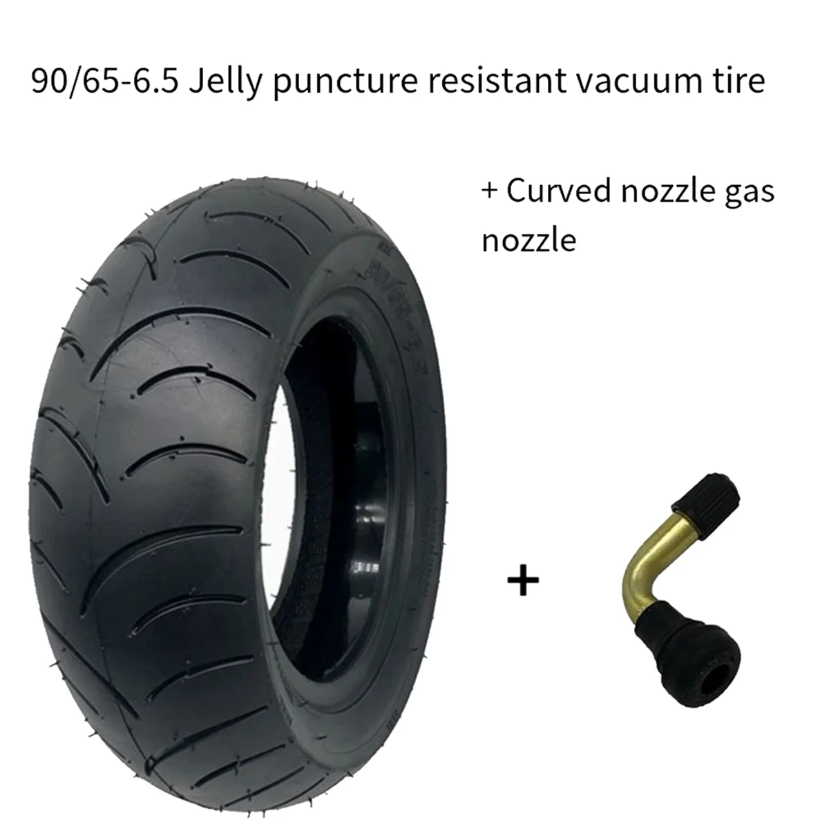 Varejo! Pneu pneumático de 11 polegadas 90/65-6,5 para peças de scooter elétrica