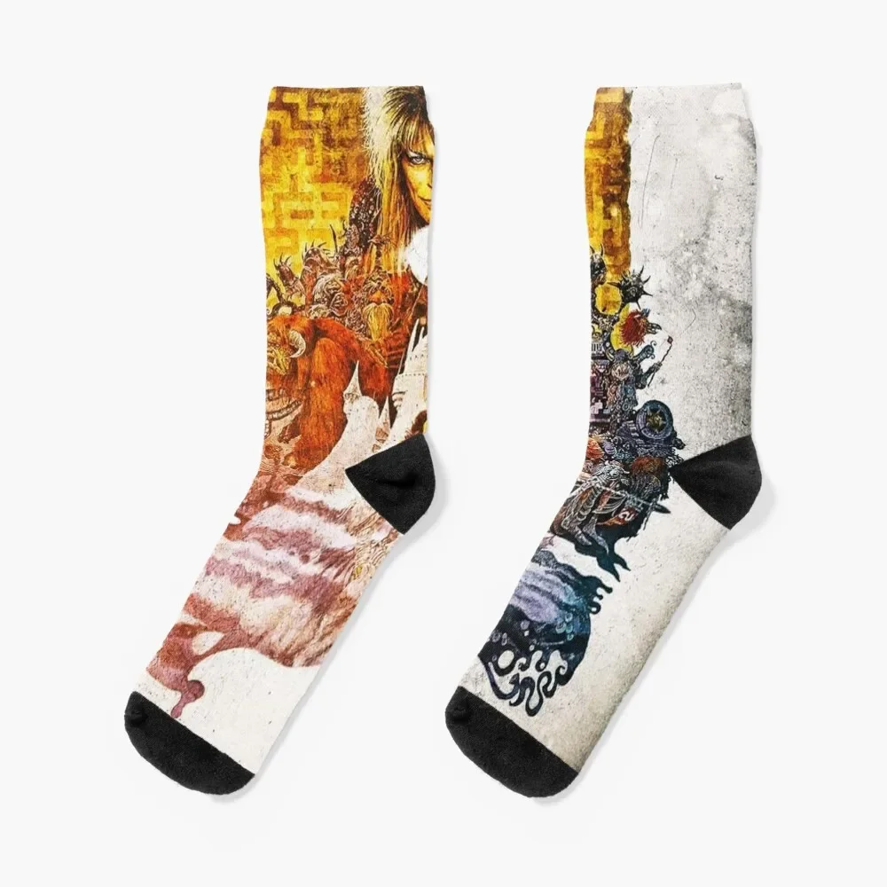 

Labyrinth Movie Socks Christmas custom compression Stockings Socks Girl Men's