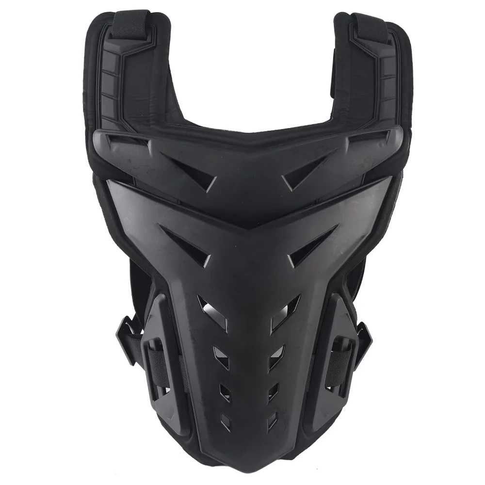 

Chest Protector Motorcycle Vest Shockproof Breathable Chest Back for Riding Outdoor Sports Black