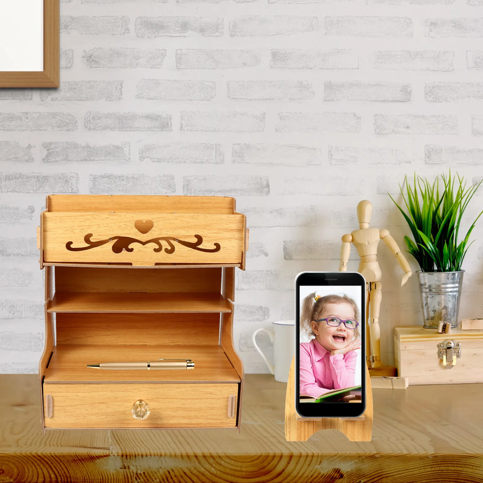 1-set-wooden-desk-organizer-large-capacity-pencil-holder-drawer-storage-desktop-stationery-rack-office-supplies-storage-stand