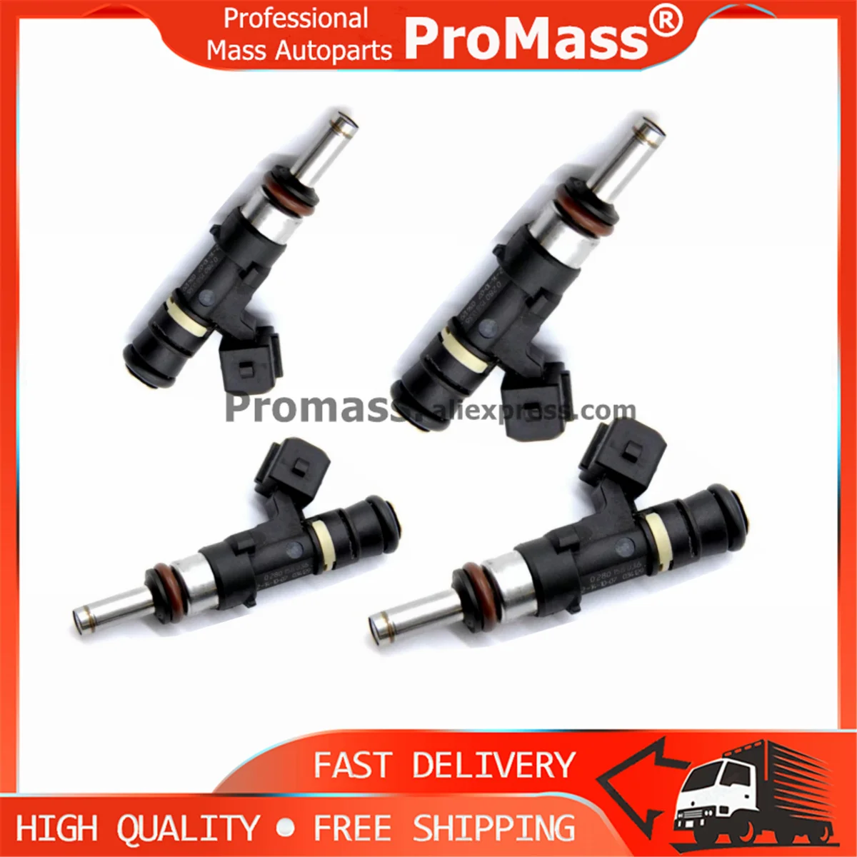 Auto Gasoline Fuel Injector Nozzle For BMW E60 E61 E63 E64 0280158036 13647839098 FJ753