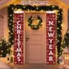 Christmas Door Banner Door Couplet Merry Christmas Decoration For Home 2025 Navidad Kerst Natal Noel Xmas Decor New Year 2026 5