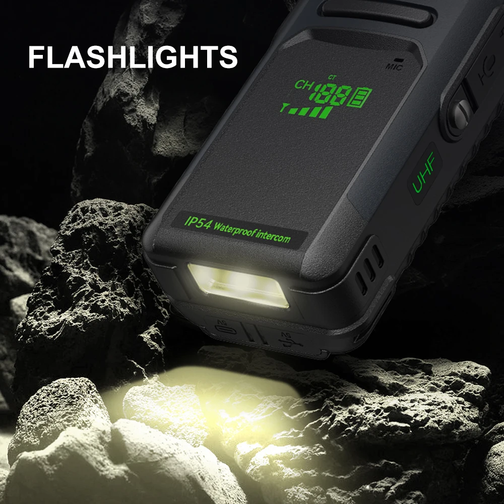 GX-8200 عالية الطاقة 20 واط اسلكية تخاطب المحمولة المهنية اسلكية تخاطب لصناعة نفق الطابق السفلي مع IP54 مقاوم للماء