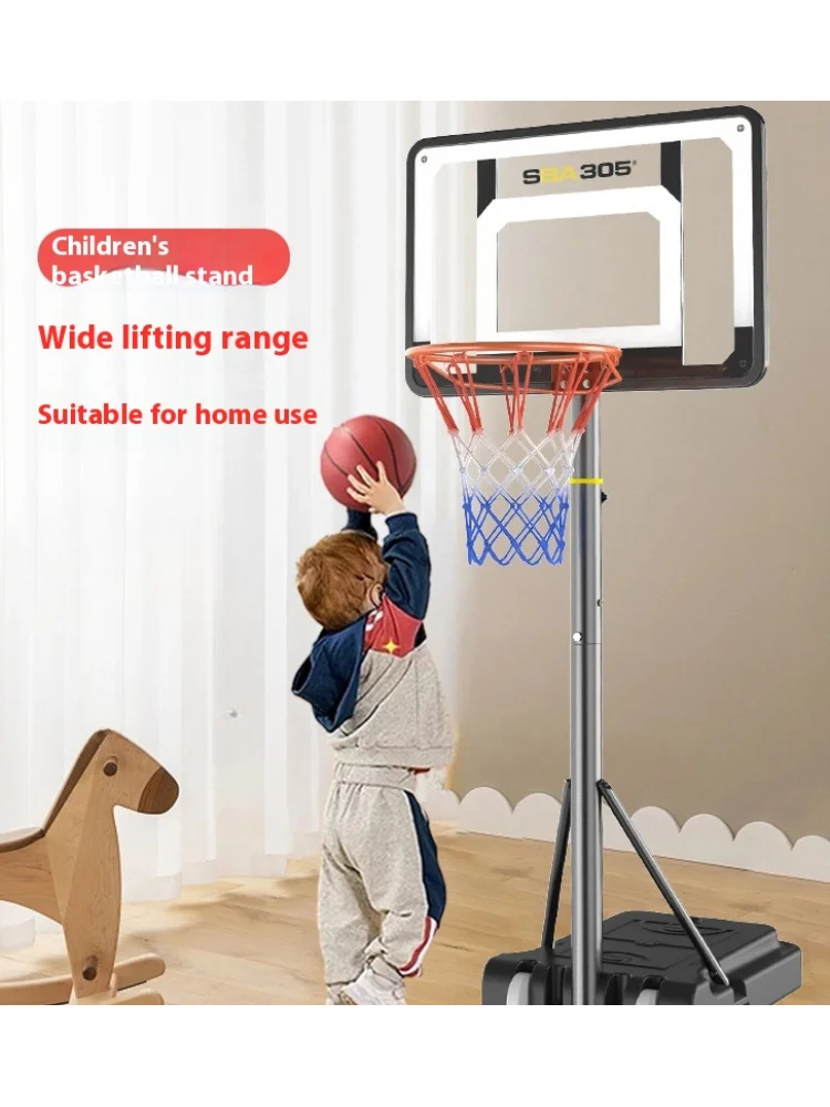 屋内および屋外用移動式バスケットボールスタンド 子供用 大人用 バスケットボールフープ 調節可能なバスケットボールスタンド