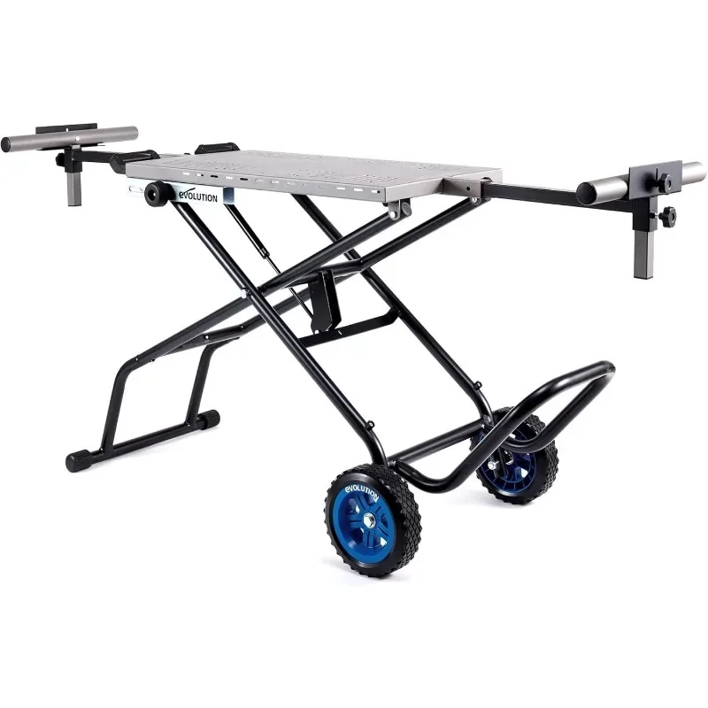 

EVOLUTION MCSSTAND | Mitering Chop Saw Stand with Powerlift Assist Compatible S14MCS, S355MCS, S355CPSL, S14CPS, S15CPS