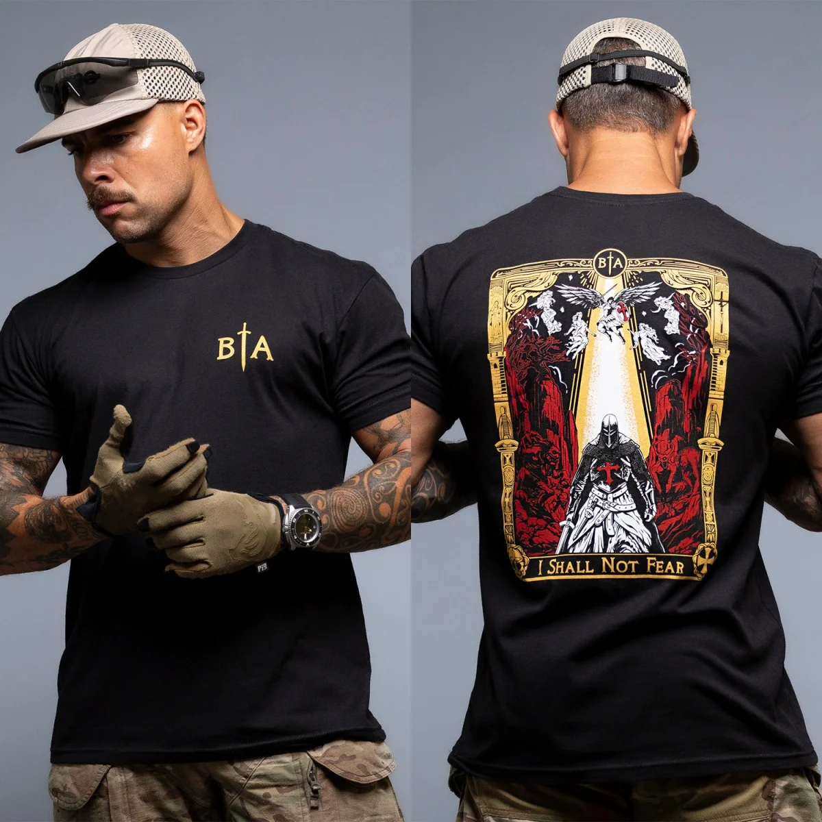 2026 Brothers in Arms Fearless T-shirt - Fearless, standing firm and strong - Brothers fighting side by side