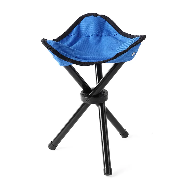 Folding Custom Factory Fold up Triangle Fishing Stool Triangle Foldable Chair with Free case for Camping