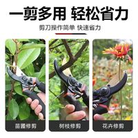 SK5 pruning shears are labor-saving tools for home use fruit trees, garden, rough branch cutting, grafting, and floral cutting