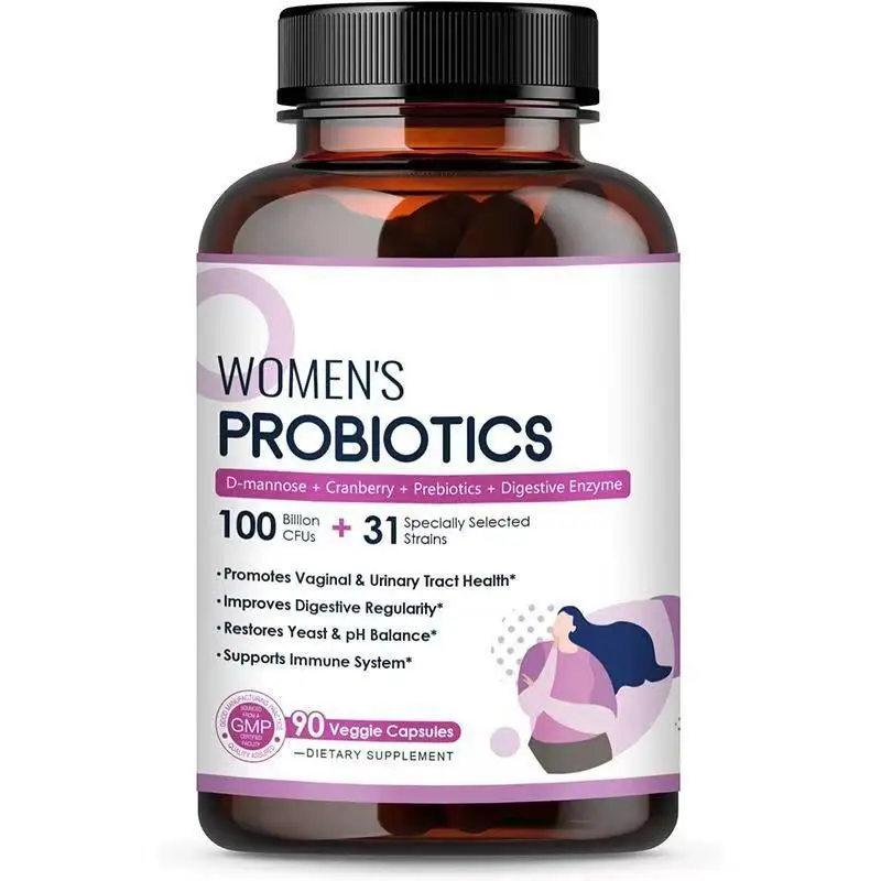 

Female probiotic capsules regulate the balance of microbiota, promote digestive health, and enhance immunity