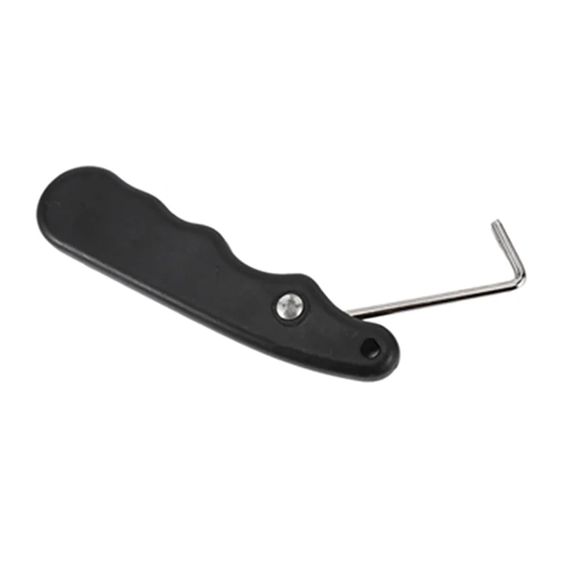 8個折りたたみ式靴紐プーラー、ポータブルレース締め付けツール、ホッケー、アイススケート、フィギュアスケート、ブーツ用スケートレース締め付けツール-B60B